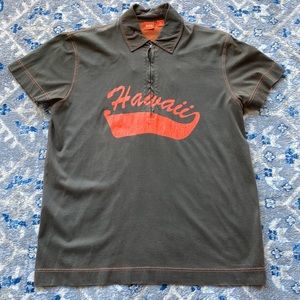 Hugo Boss Orange Label Hawaii Polo Shirt